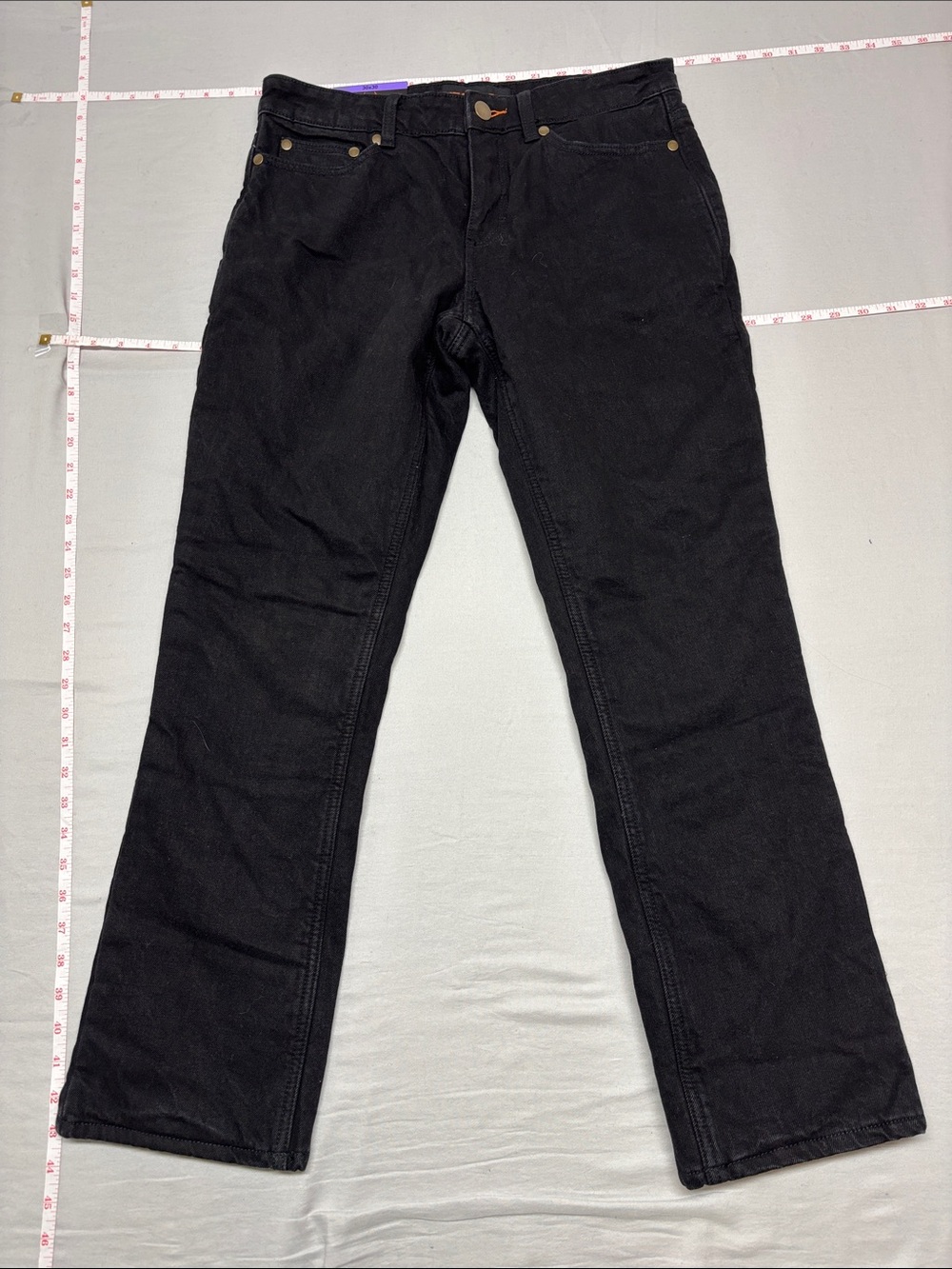 Realtree Men's Flannel Lined Black Jeans 118